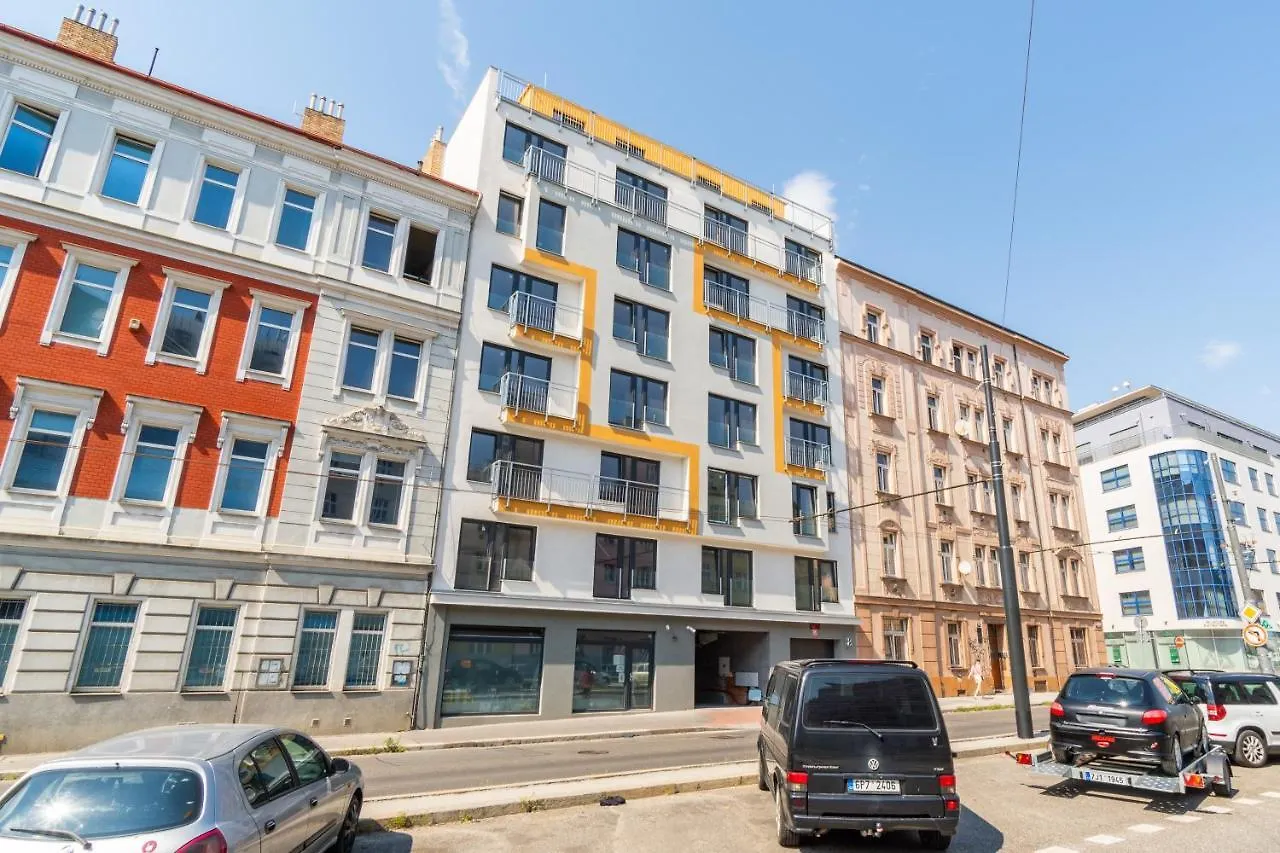 Brand New Studio Apartment # 42 In Brand New Building With Free Parking In The Center Praga